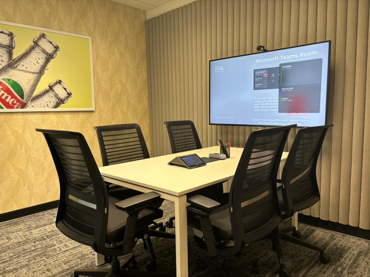 CCIPL meeting room with Microsoft Teams Room